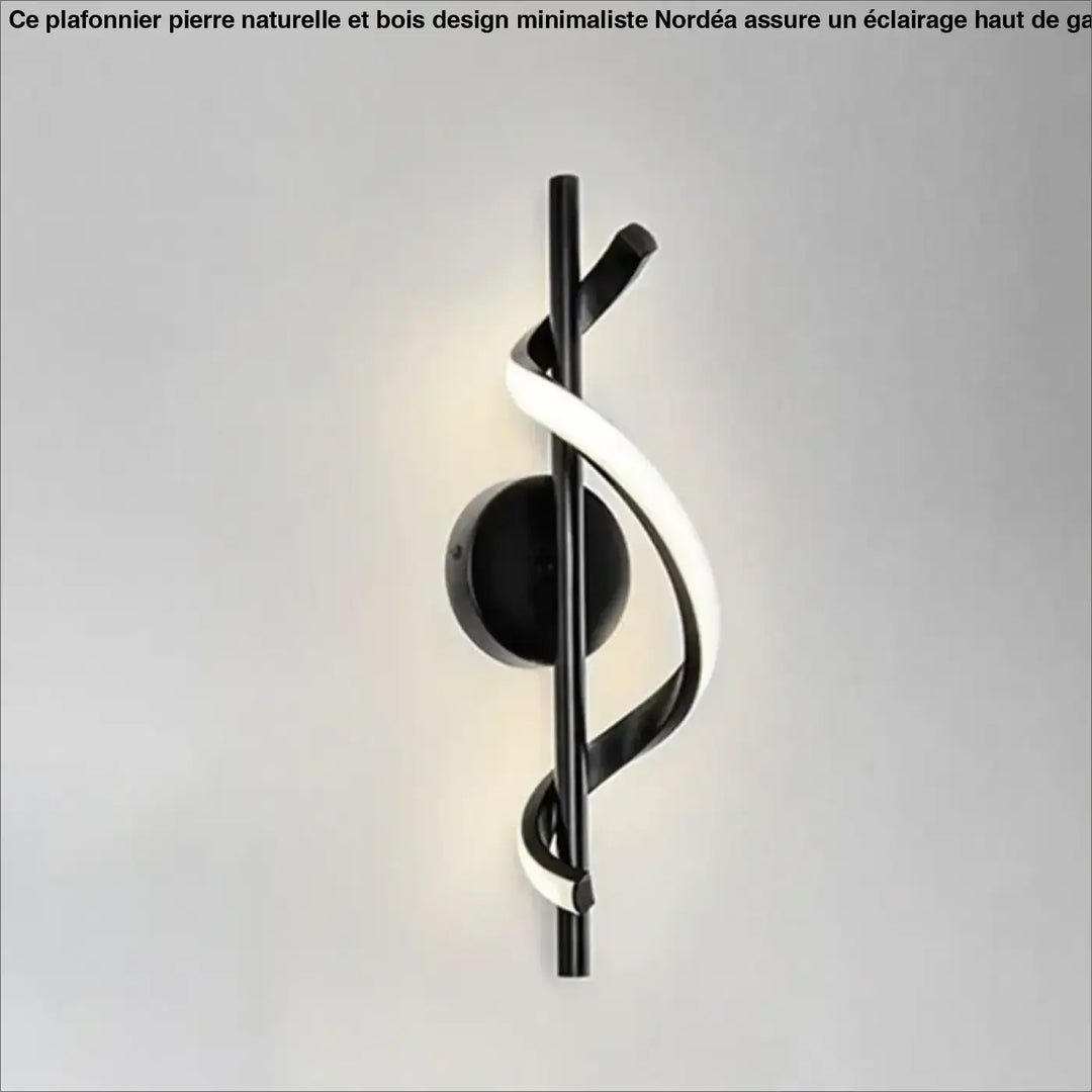 Applique led murale contemporaine et élégante style minimal