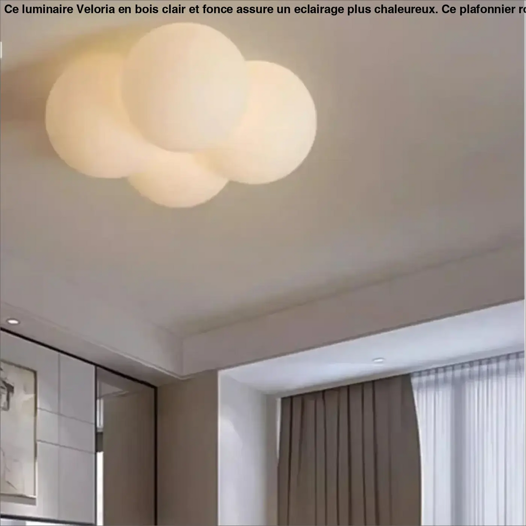 Plafonnier Nuage Doux Et Poétique Pour Ambiance Cosy

