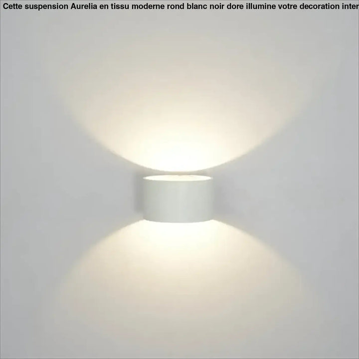 Applique Murale Led Cylindre Élégant Pureté Design Moderne