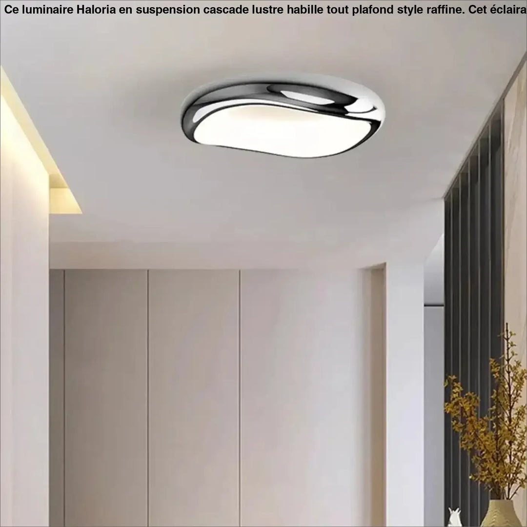 Plafonnier LED Moderne Rond Blanc Pour Couloir Ou Entrée

