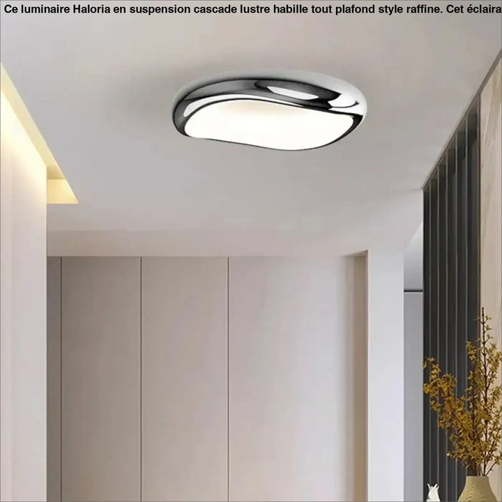Plafonnier LED Moderne Rond Blanc Pour Couloir Ou Entrée

