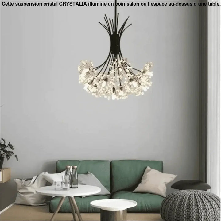 Suspension Cristal Élégance Contemporaine