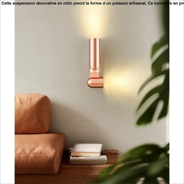 Nordic Postmodern Wall Lamp For Living Room Dining Room Creative Design Rotating Adjustable Bedside Aisle Decor Wall
