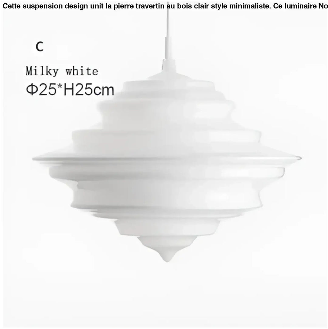 Suspension luminaire en verre style art déco élégant