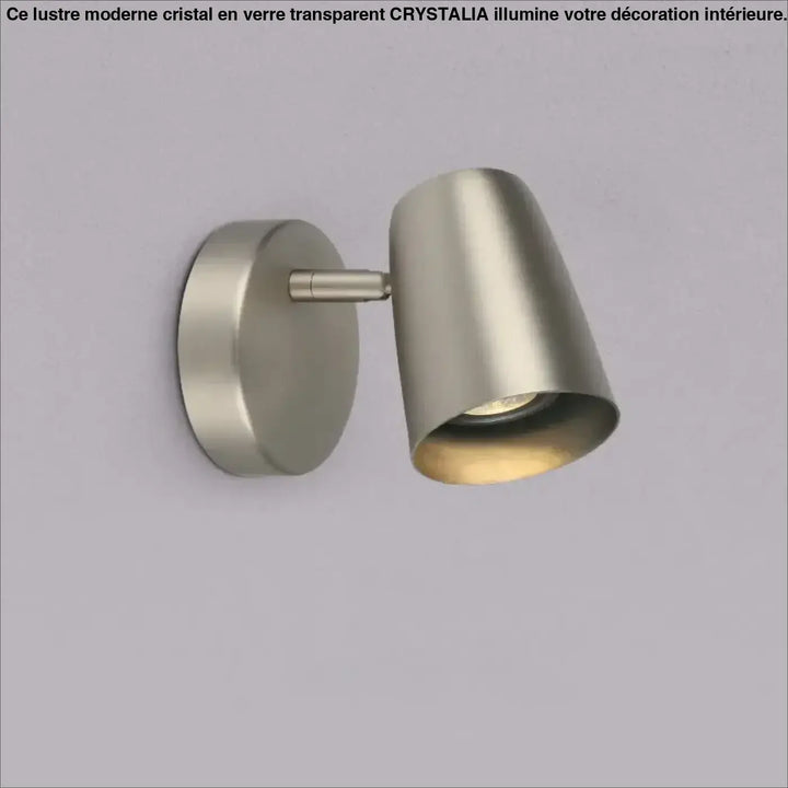 Applique Murale Design Orientable Cylindre Élégant