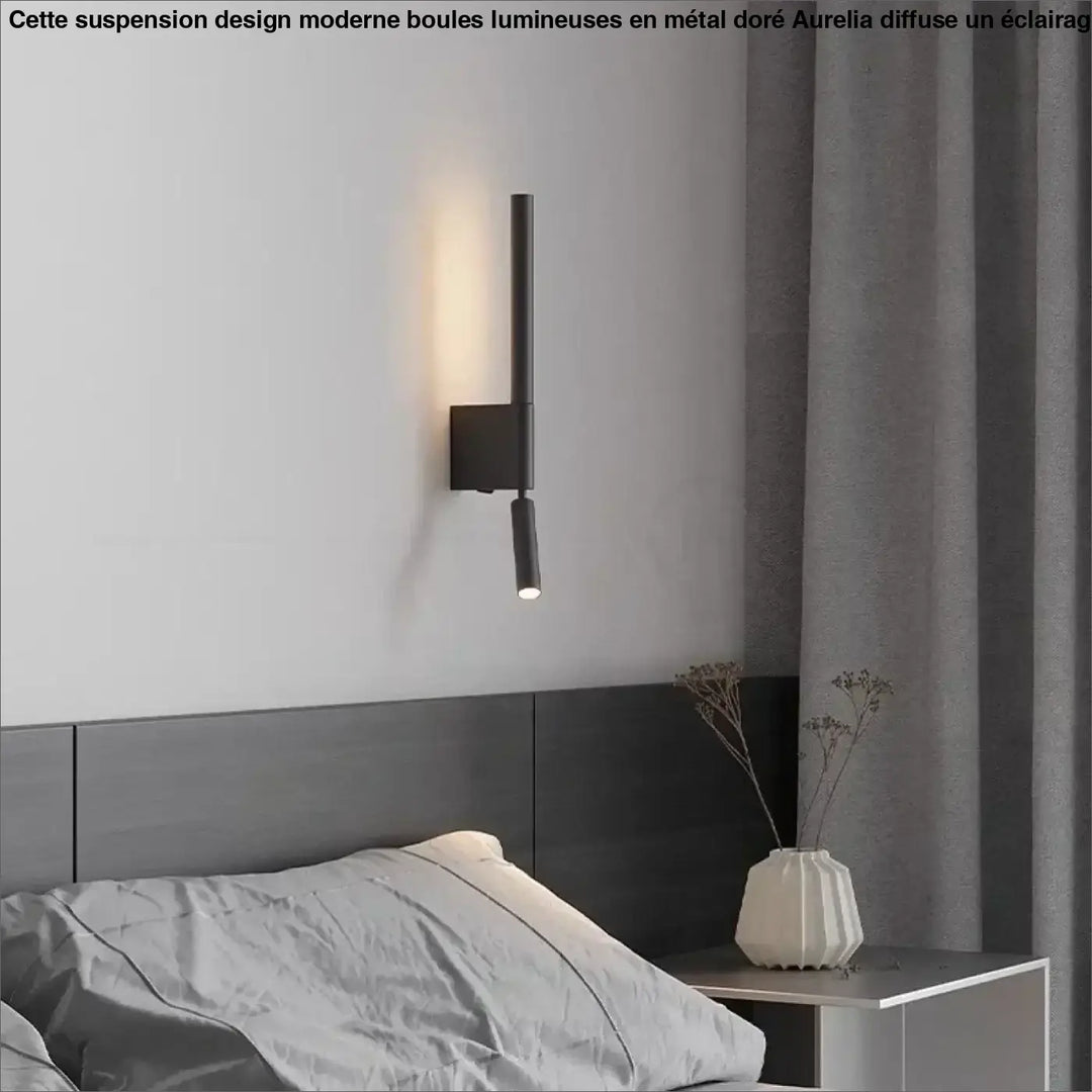 Applique murale minimaliste au design épuré et style moderne