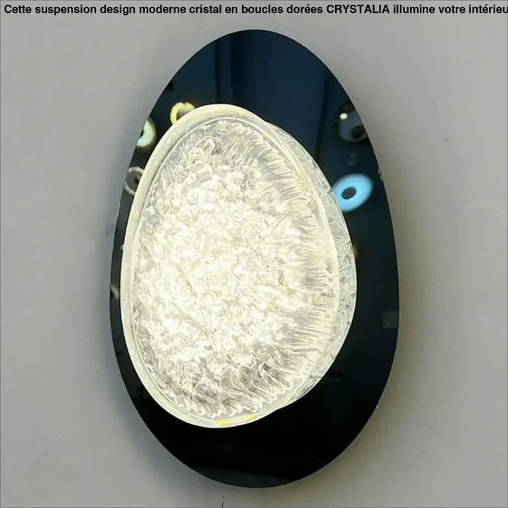 Applique Murale Design Effet Cristal Élégante Raffiné