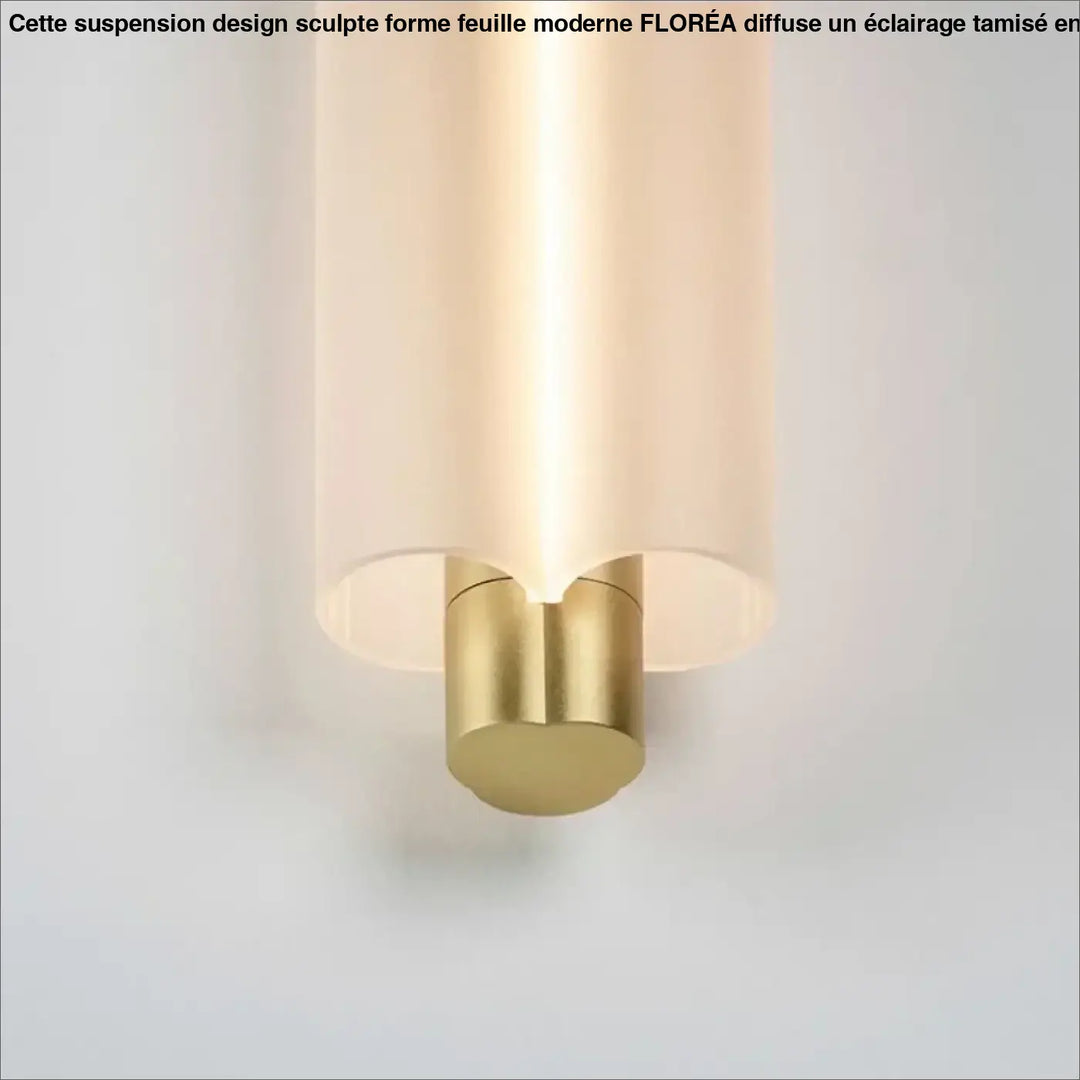 Suspension Luminaire Design Contemporaine Cylindre Verre Blanc