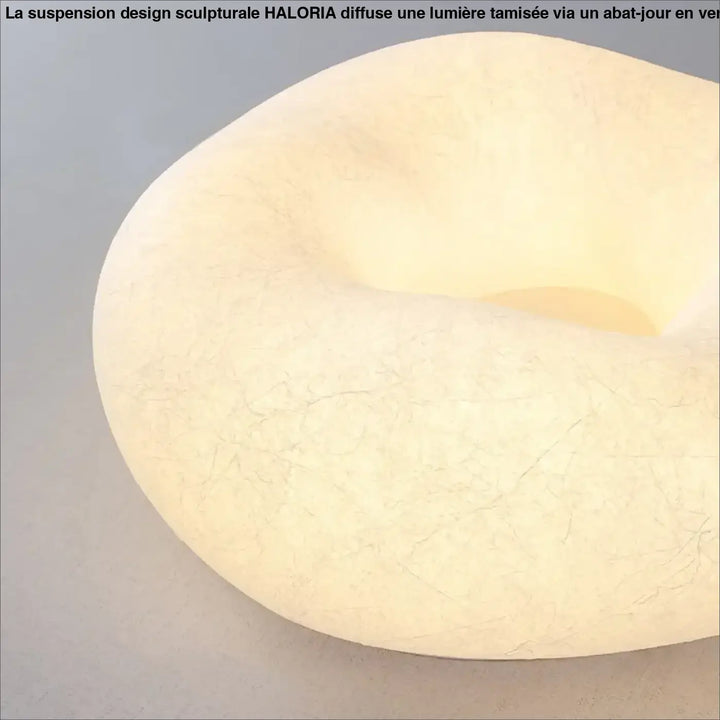 Plafonnier Sculptural En Forme Libre Style Nuage Crème

