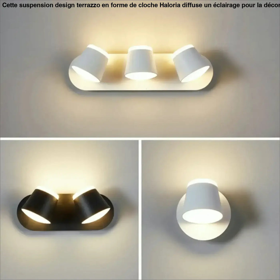 Applique Murale Led Design Moderne Double Atmosphère Chic