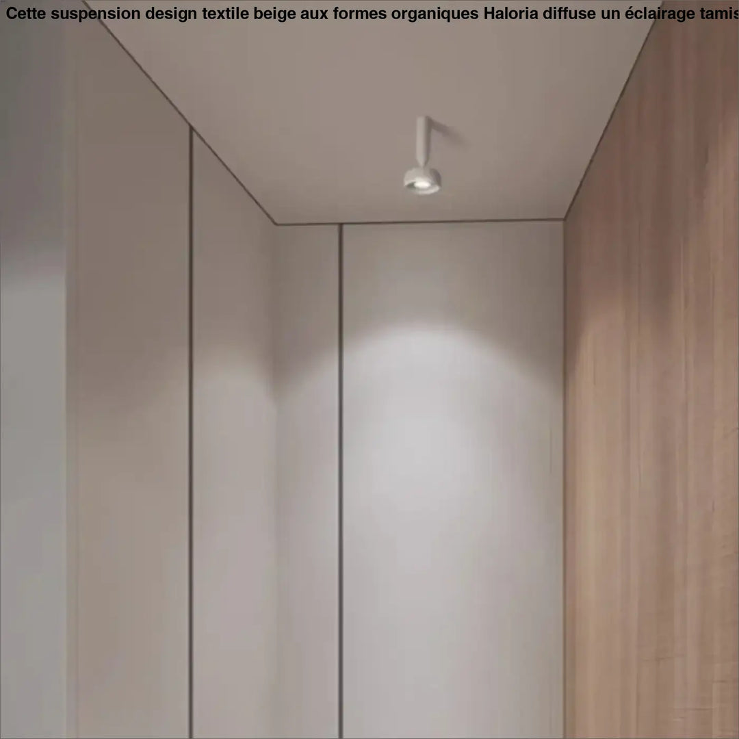 Suspension spot led ajustable pour éclairage architectural