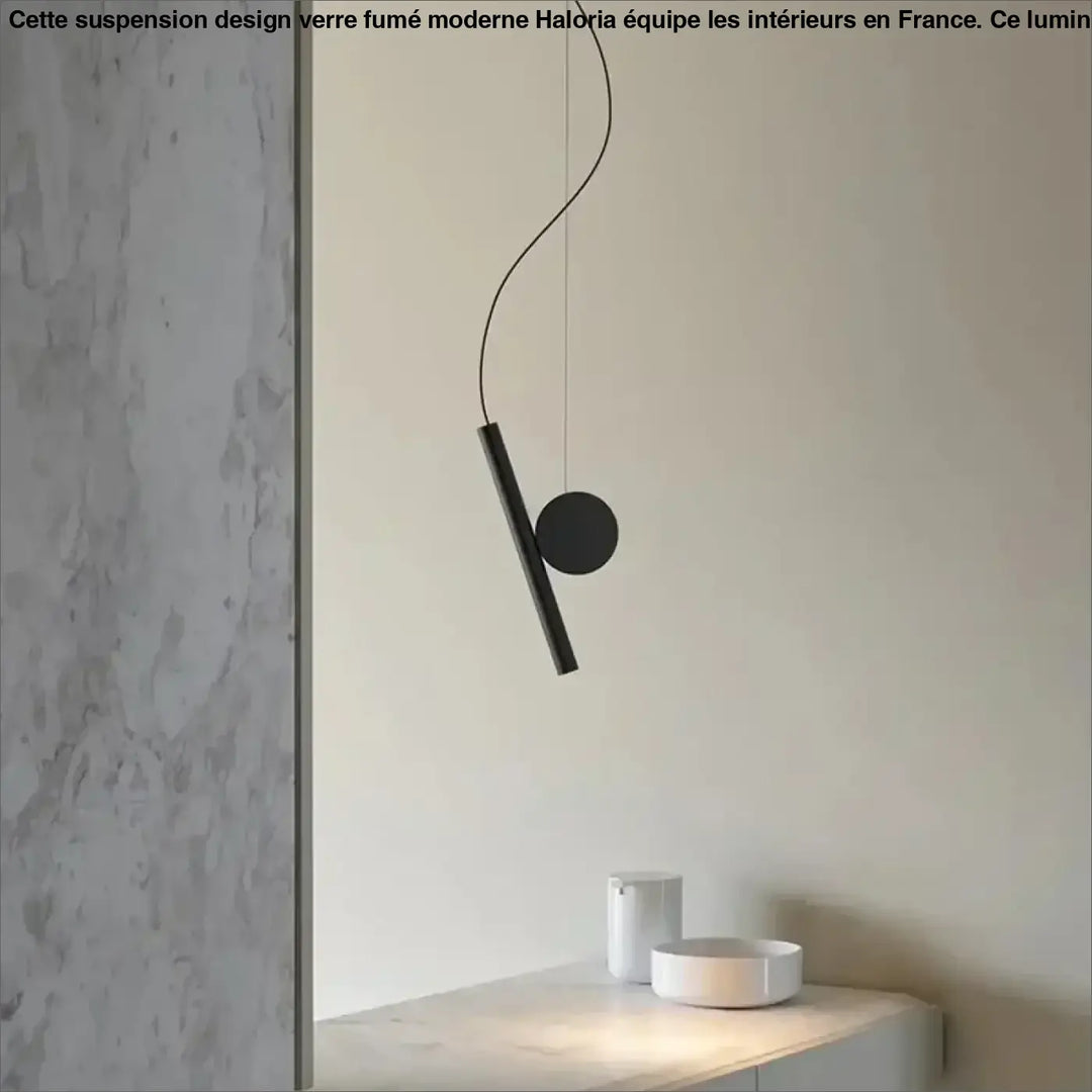 Suspension LED Minimaliste Design Cylindrique Moderne Chic