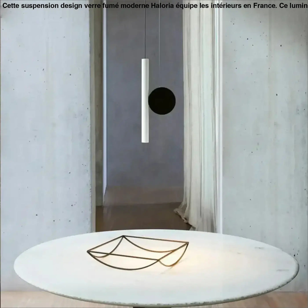 Suspension LED Minimaliste Design Cylindrique Moderne Chic