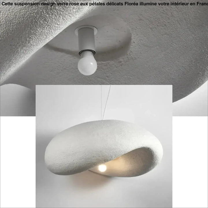 Suspension style organique et minimaliste éclairage design