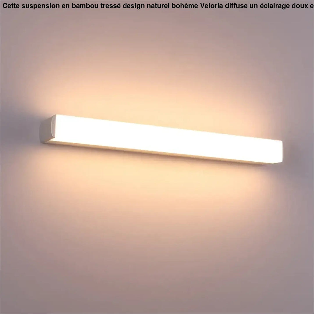 Applique murale design minimaliste à lumière blanche moderne