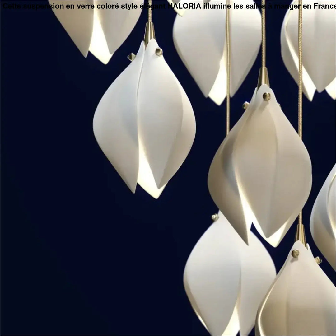 Suspension Coquillages Design Moderne Chic Déco Élégante