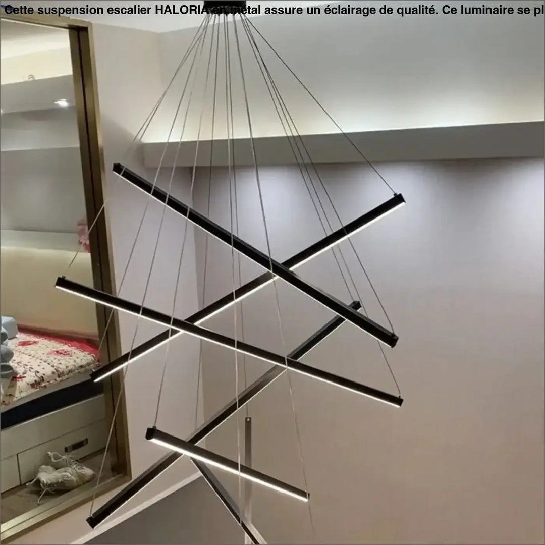 Luminaire design xxl forme croix acrylique moderne
