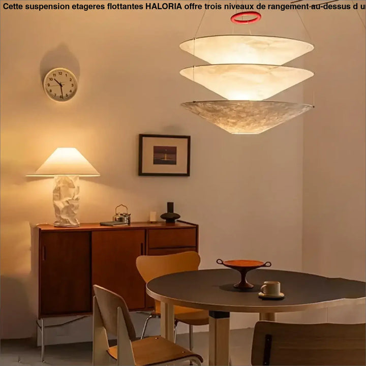 Nordic Minimalist Dupont Paper Wabi Sabi Chandelier Living Dining Room Bedroom Pendant Lamp Restaurant Bar Hanging