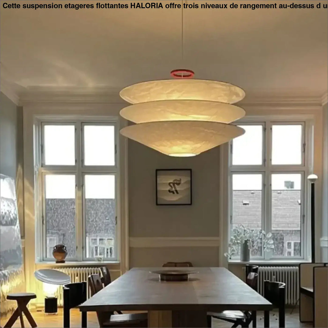 Nordic Minimalist Dupont Paper Wabi Sabi Chandelier Living Dining Room Bedroom Pendant Lamp Restaurant Bar Hanging