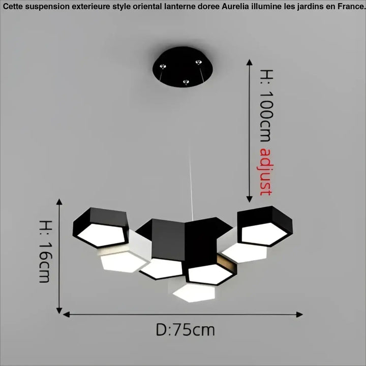 Suspension contemporain idéal pour espaces modernes design