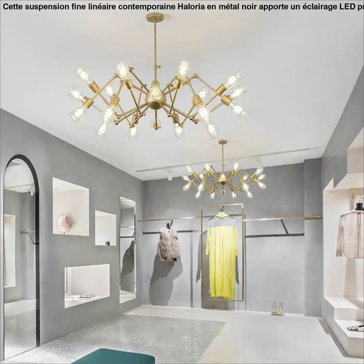 Living room pendant lamp Luxury circular modern minimalist restaurant pendant lamp Creative and warm bedroom lamp