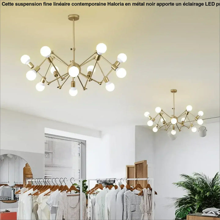 Living room pendant lamp Luxury circular modern minimalist restaurant pendant lamp Creative and warm bedroom lamp