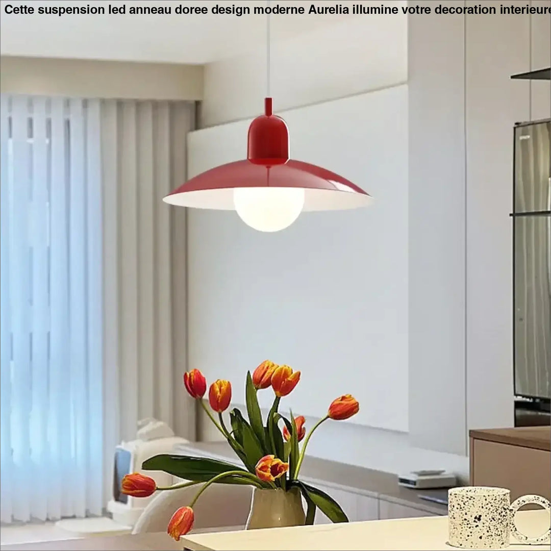 Suspension luminaire design nordique pour salle à manger élégante
