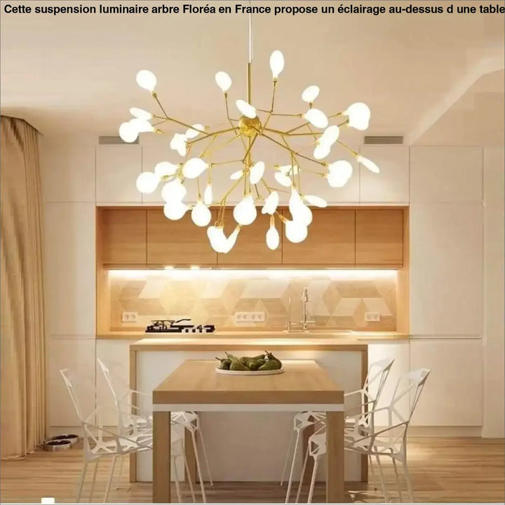 Suspension Luminaire Arbre Design Moderne Élégant