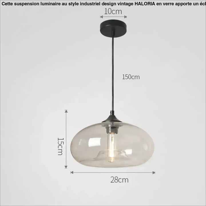 Suspension Design Moderne En Verre Coloré Décoratif