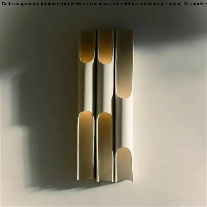 Applique murale led dorée style minimaliste beige élégant