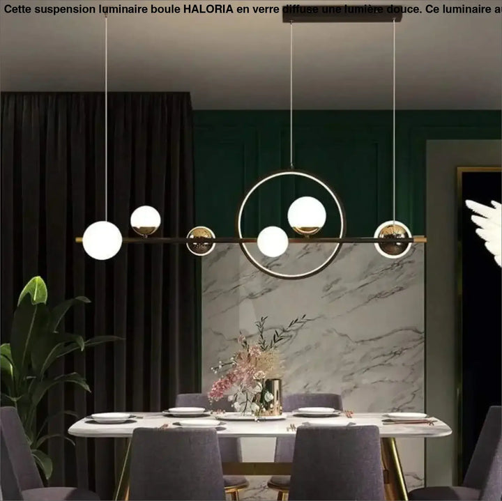 Suspension Luminaire Boule Métal
