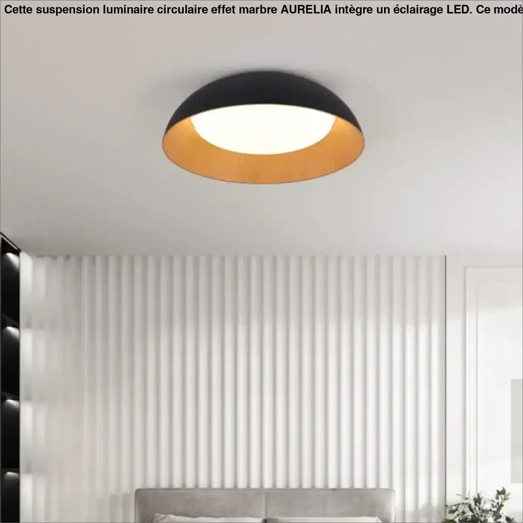 Nordic Led Ceiling Lights for Dining Room Cabinets Bedroom Ceiling Lamp Black and White Wood Grain Home Decor Light
