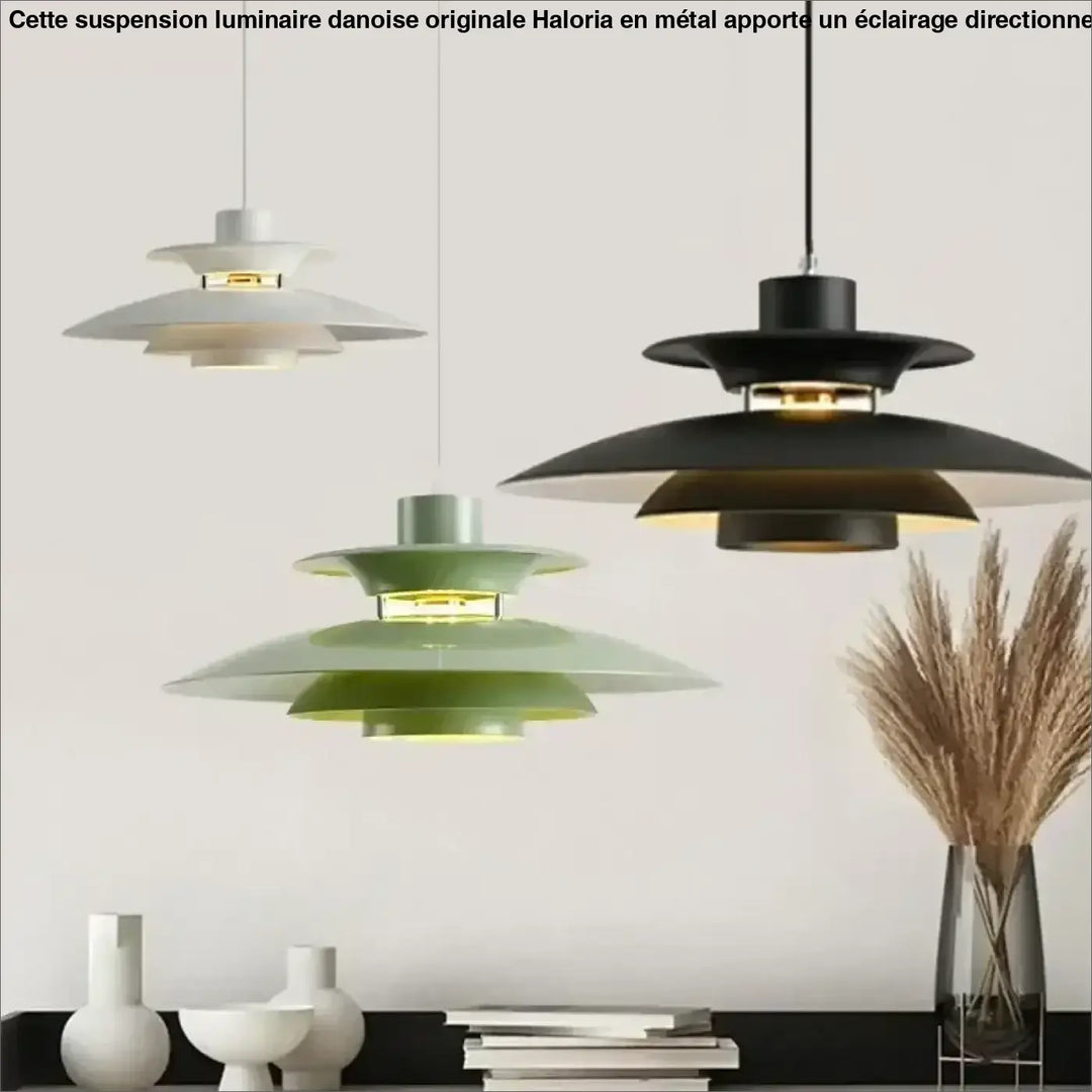Suspension Luminaire Danoise Originale Pour Décorer Un Restaurant