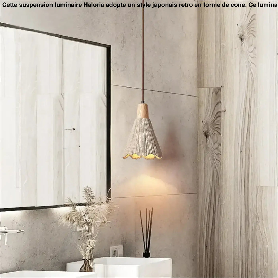 Designer bedroom, bedside pendant light designer showcase, homestay, Japanese retro restaurant, bar counter pendant lamp