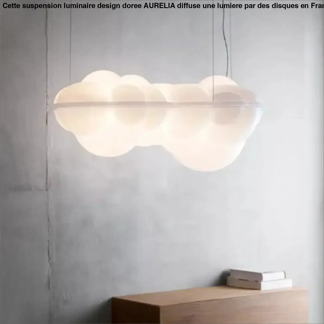 Suspension Moderne Nuage Led Élégante Déco Contemporaine