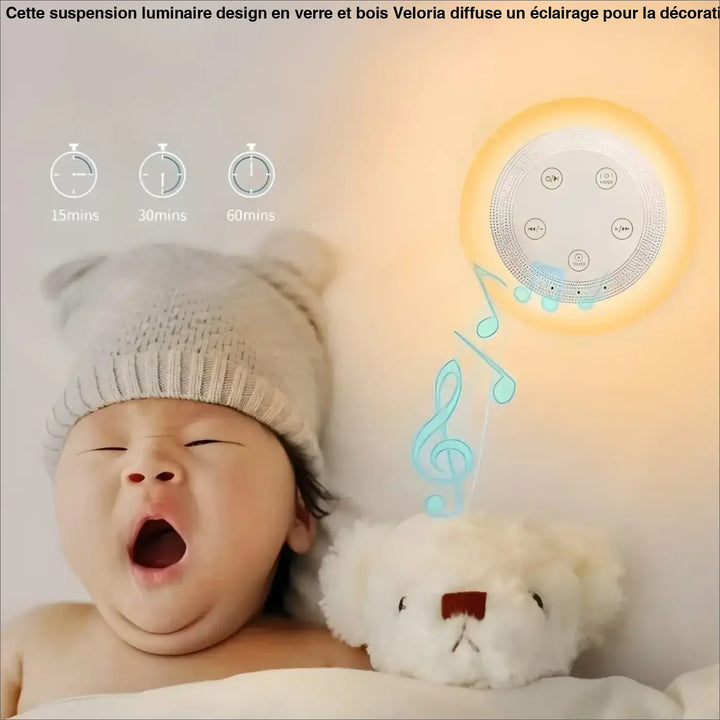 White Noise Night Light | Rechargeable Night Lights
