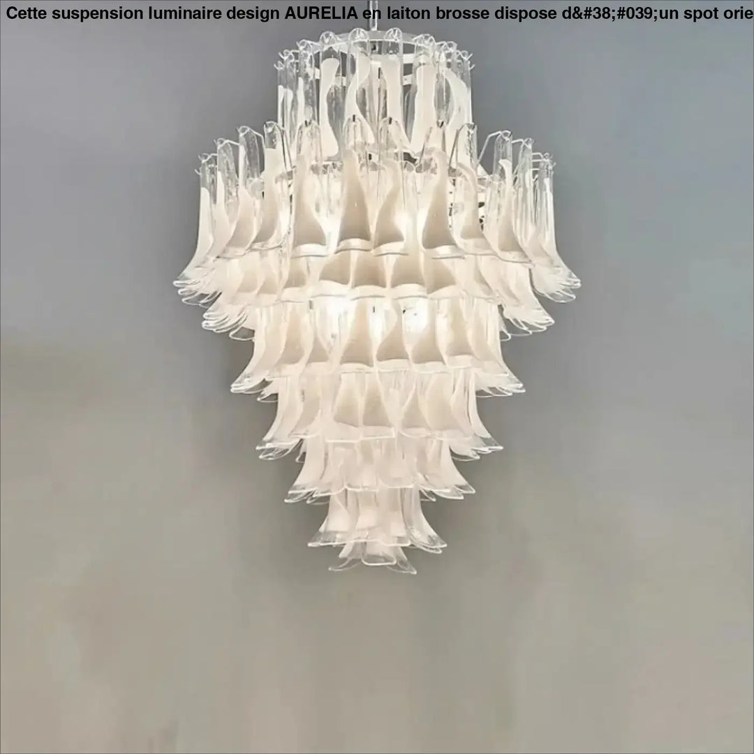 Suspension luminaire nymo en verre soufflé avec une élégance intemporelle et un design suspension en verre dépoli