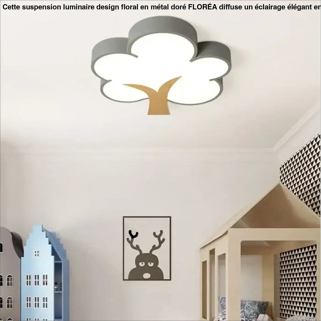 Plafonnier design arbre moderne et écologique ambiance chic