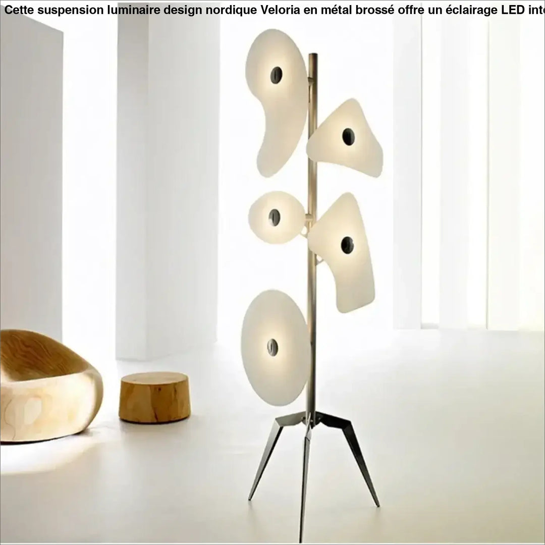 Lampadaire coloré artistique moderne pour déco créative