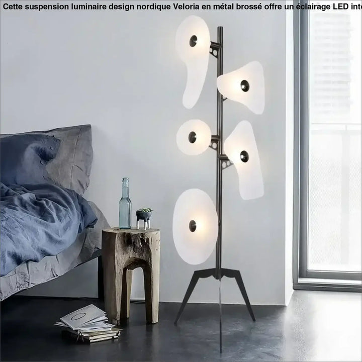 Lampadaire coloré artistique moderne pour déco créative