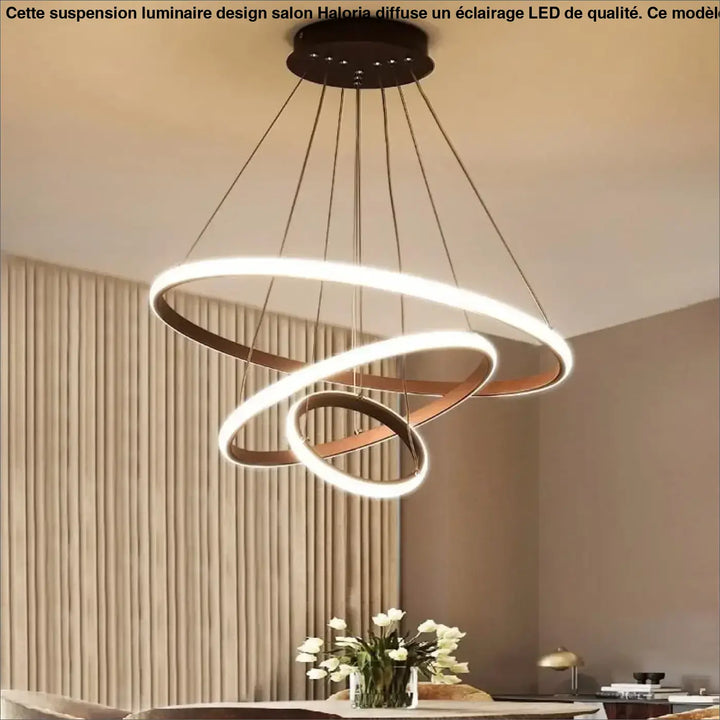 Suspension Luminaire Design Spirale Acrylique