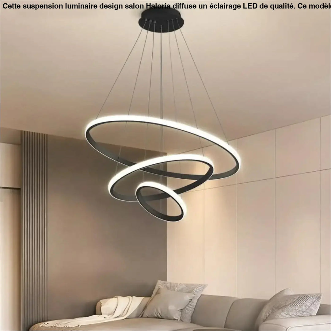 Suspension Luminaire Design Spirale Acrylique