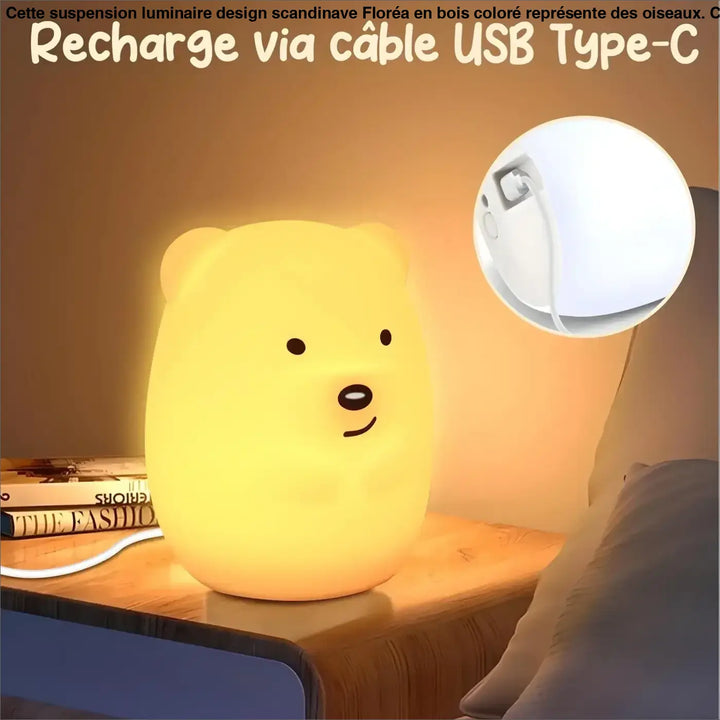Cute Bear Night Light | Children Night Lights