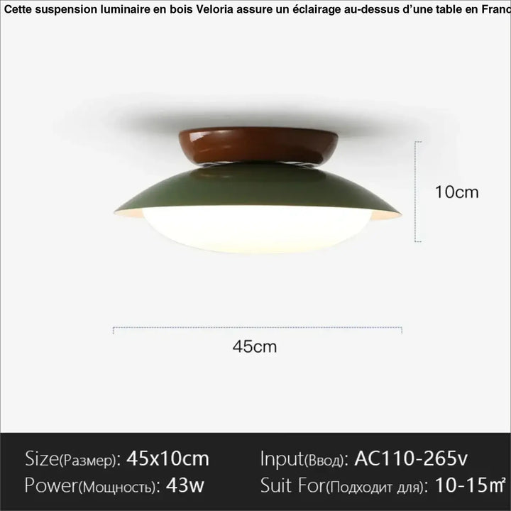 Suspension luminaire moderne design épuré en métal chic