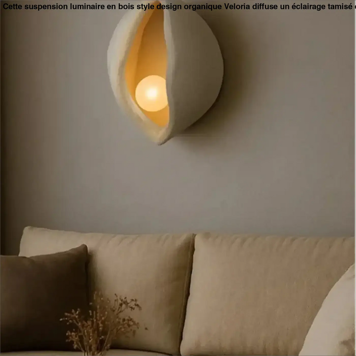 Applique murale moderne en polystyrène design élégant
