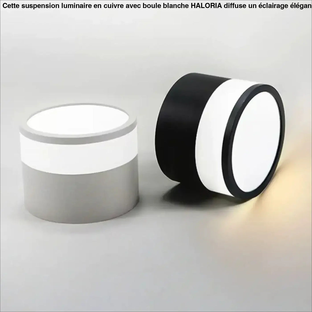 Plafonnier led cylindre design moderne style minimaliste