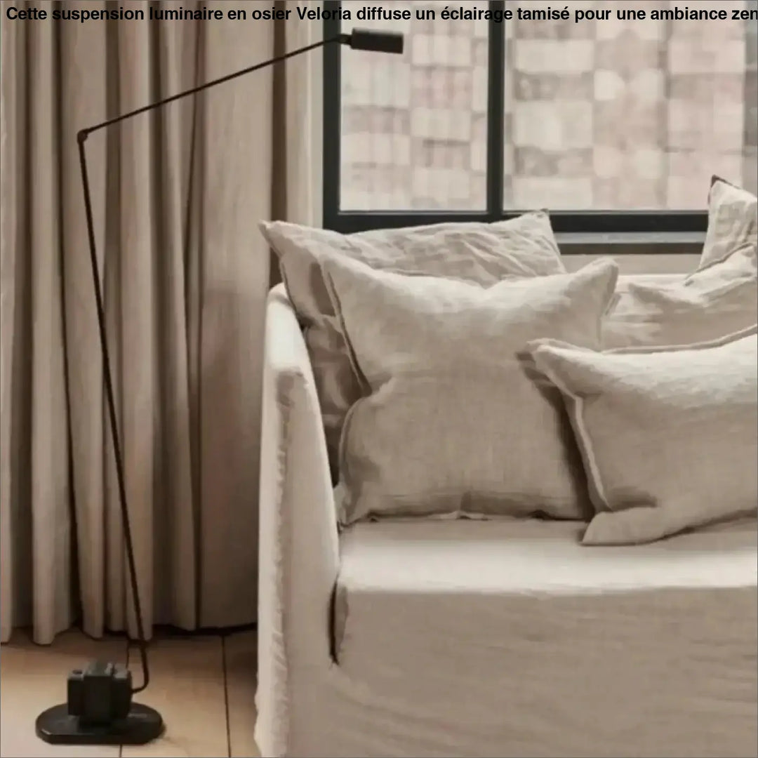 Lampadaire design articulé style architecte au design contemporain