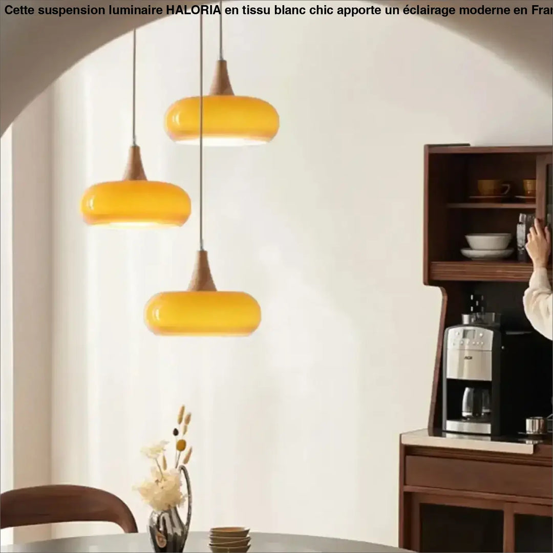 Suspension luminaire moderne minimaliste en verre elégant