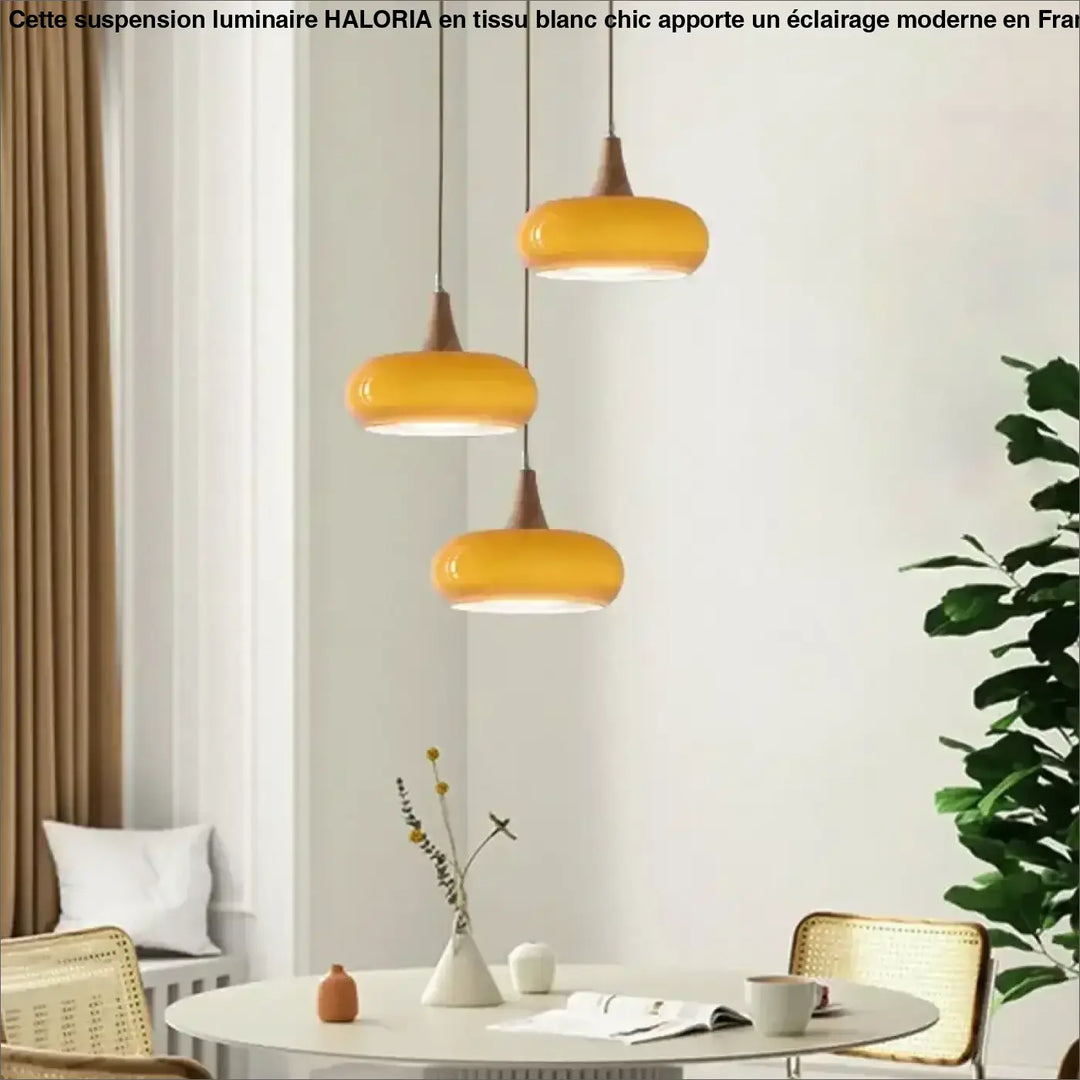 Suspension luminaire moderne minimaliste en verre elégant