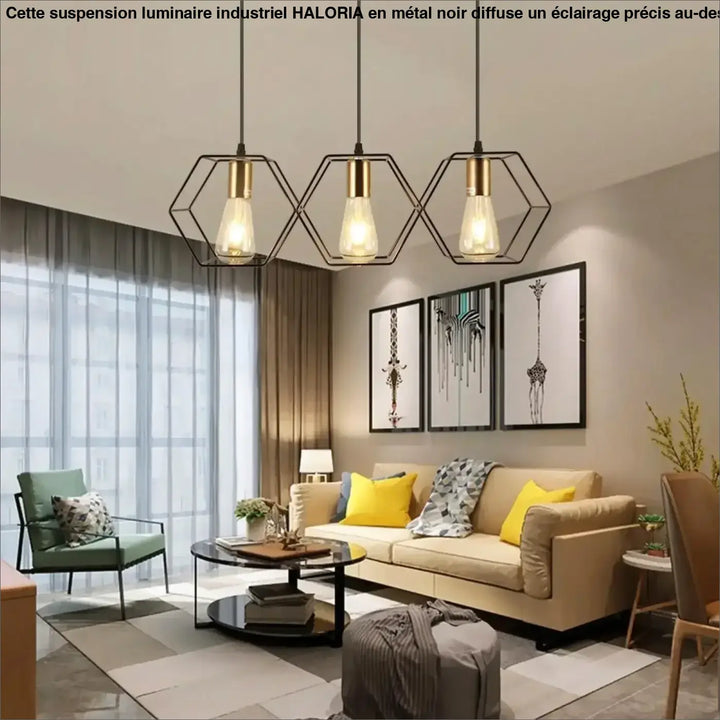 Suspension Luminaire Industriel pour Déco Style Loft